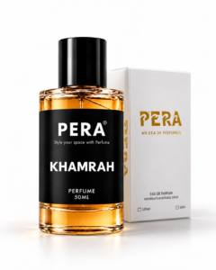 pera khamrah perfume bottle and box